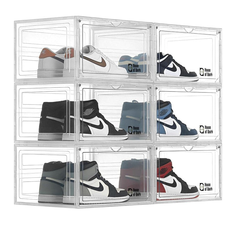 Pair Keep Shoe Rack (White) - Set Of Six media 4