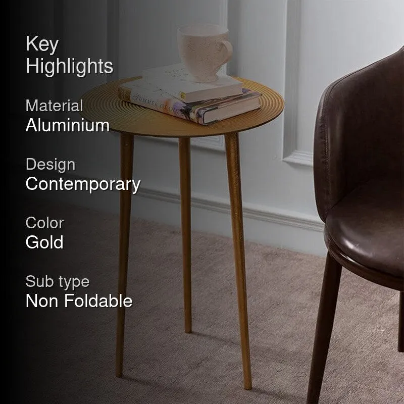 Huddle Center Table (Gold) - Set Of Two media 2