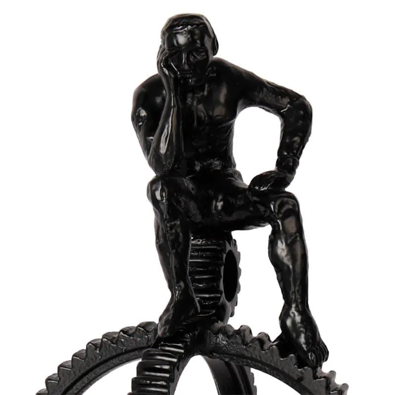 Pondering Man Showpiece media 3