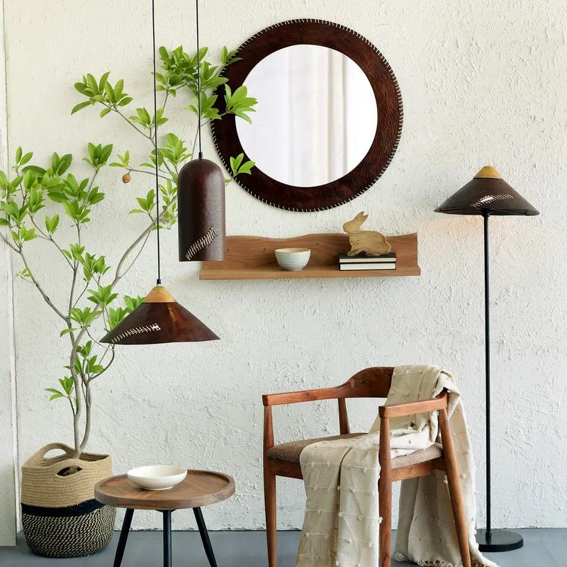 Orange Tree Fukan Tall Steel Ceiling Lamp media 5