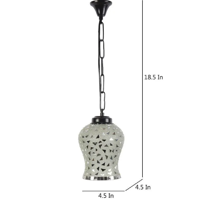 Terrazzo Scatter Glass Ceiling Lamp media 5