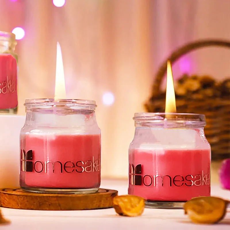 Cenote Scented Candle (Cinnamon) - Set Of Two media 1