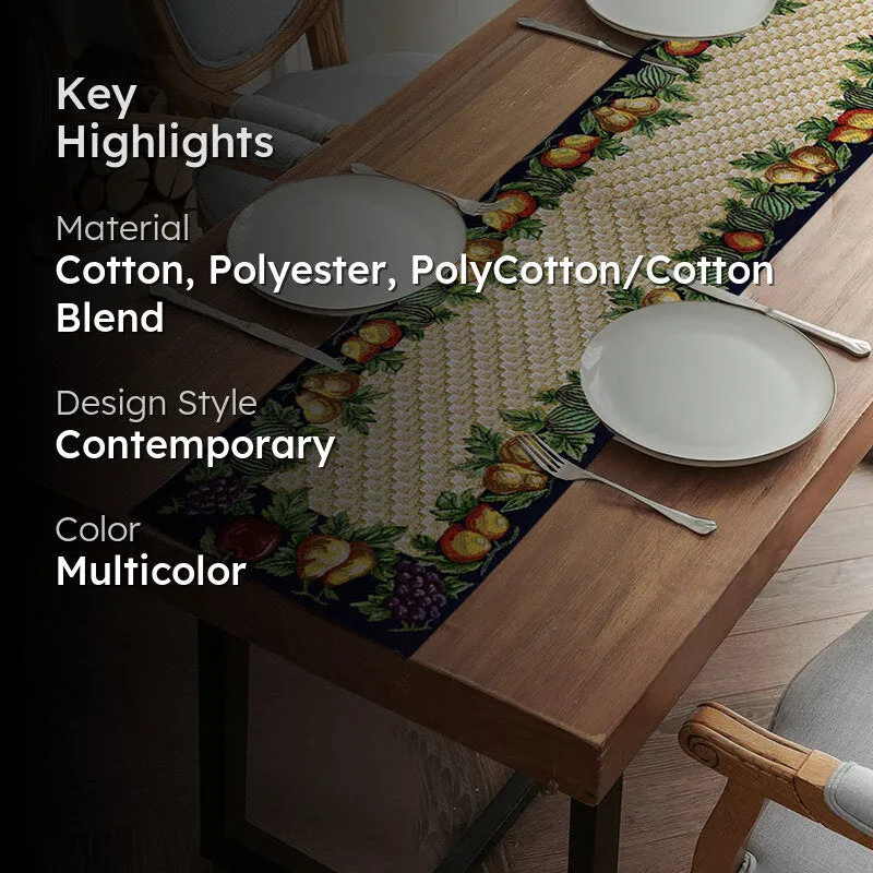 Fruit Cocktail Table Runner media 2