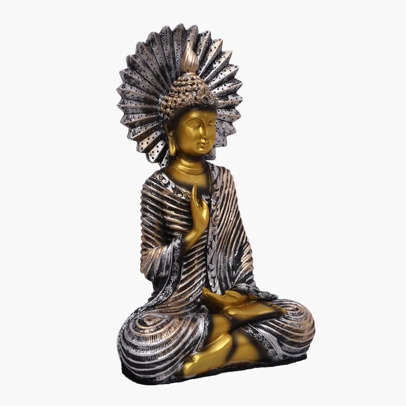Calmora Buddha Polyresin Idol media 3