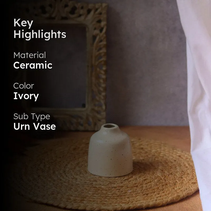 Carlotta Ceramic Vase - Two Piece Set media 2
