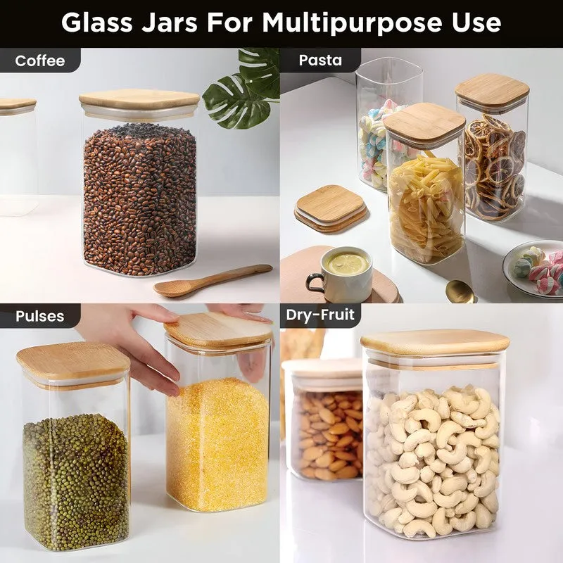 Jarsp Glass Jar - 600 mL - 6