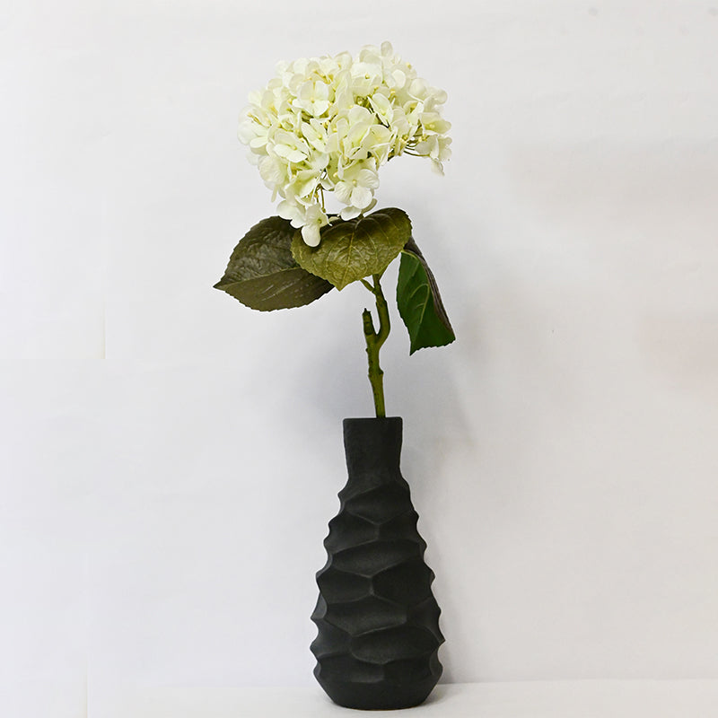 Caelia Artificial Hydrangea Stick - White media 3