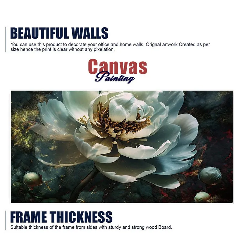 Dreamy Fleura Canvas Wall Painting media 8