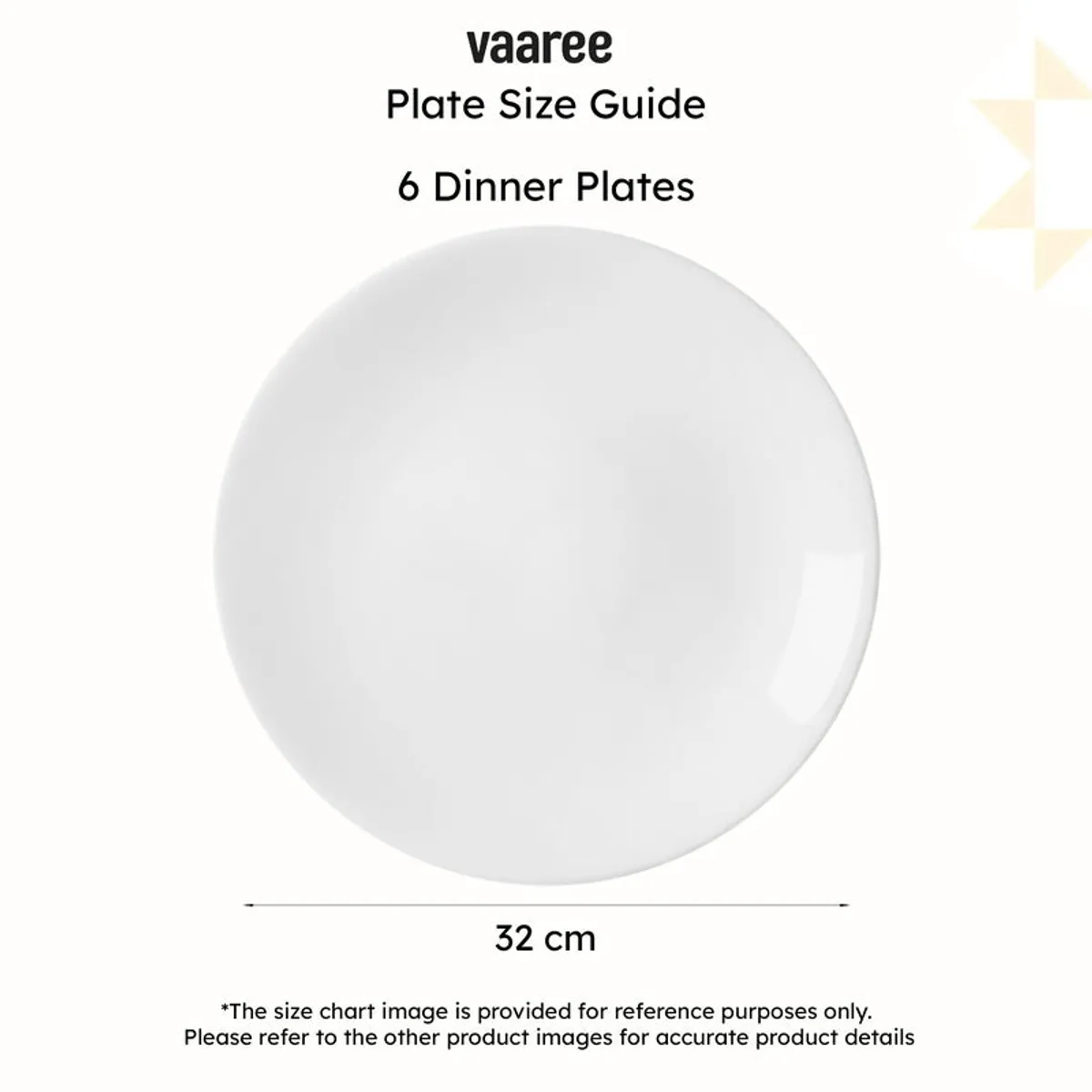White round dinner plate shown from above with a glossy finish