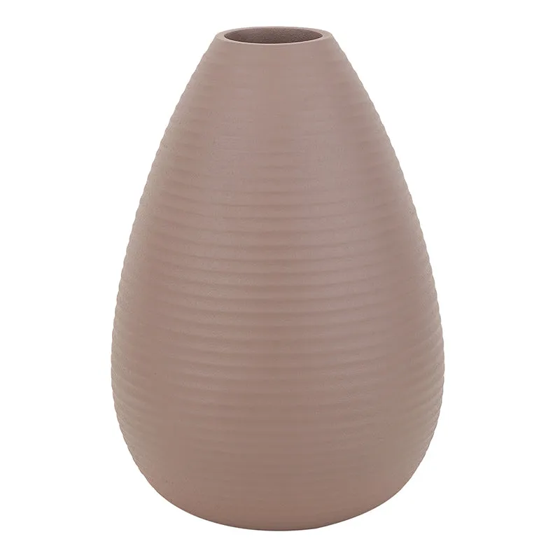 Doro Aluminium Vase - Pink media 3
