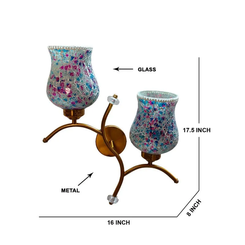 Auralux Twin Glass Wall Lamp - Multicolor media 8