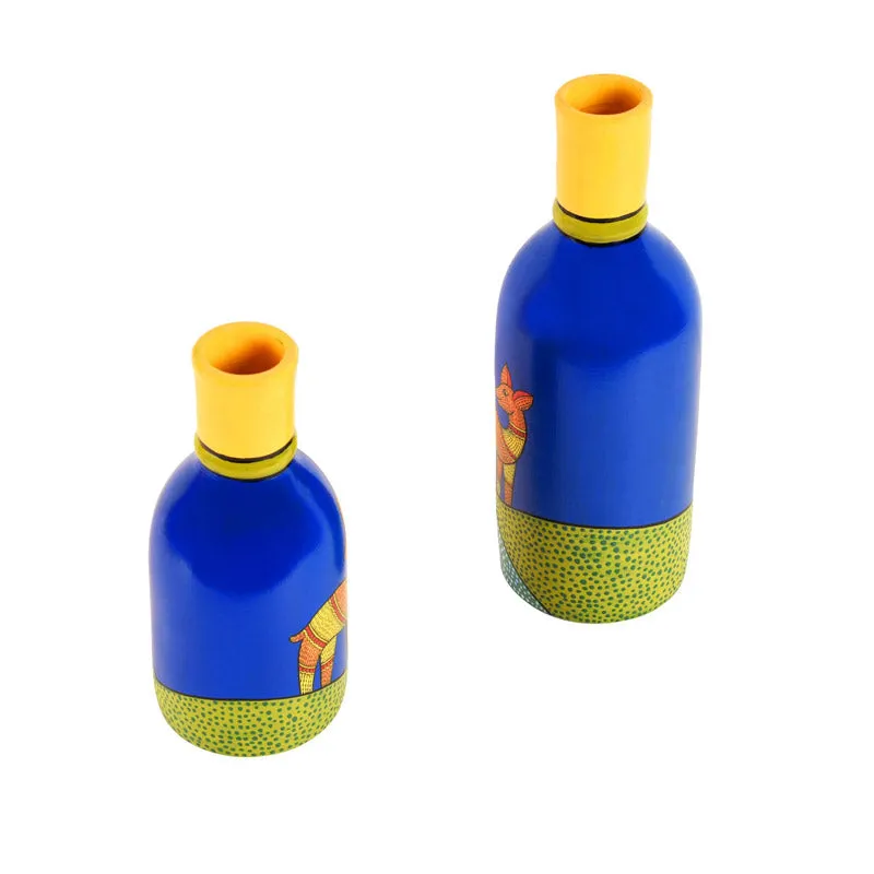Indratan Terracotta Vase - Two Piece Set media 4