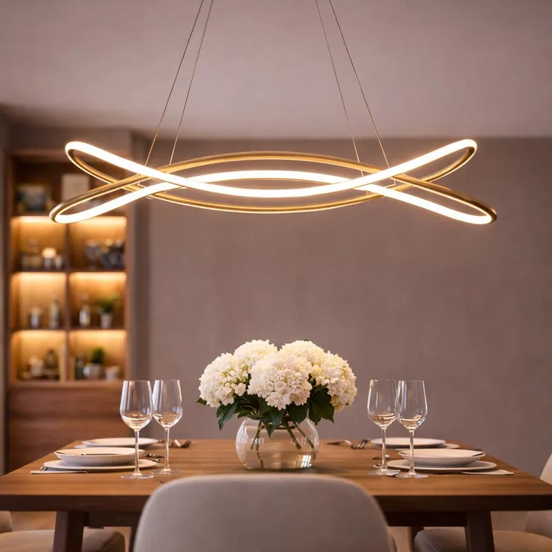 Orbit Sculptural LED Acrylic Ceiling Lamp media 5