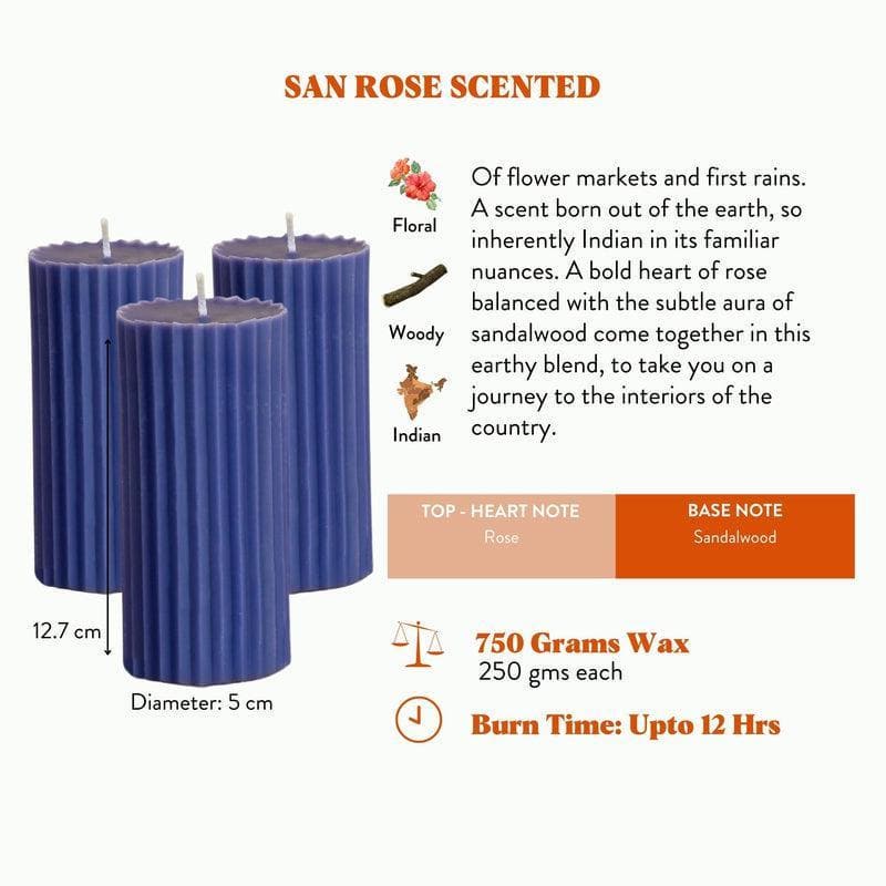 Combo of 3 Lavender 'Belief' Candles - Lavender Fields Scented media 5