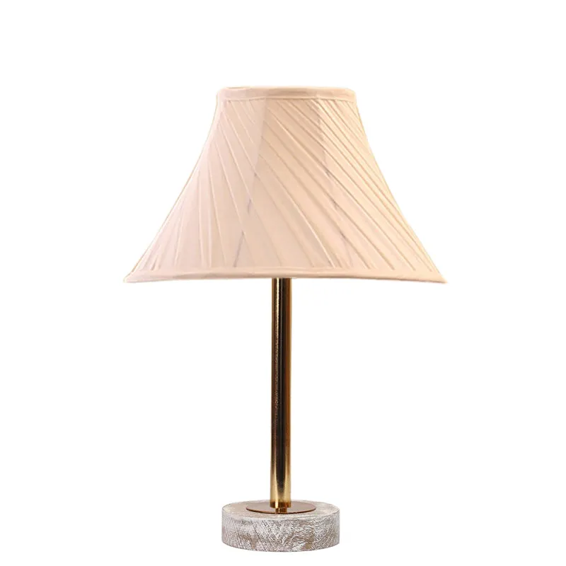 Twistra Rodin Wooden Table Lamp - Ivory,Gold,White media 4