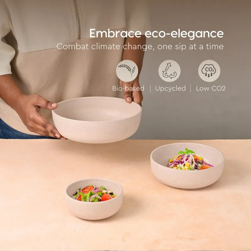 Verdant Grove Salad Bowl Three Piece Set media 7