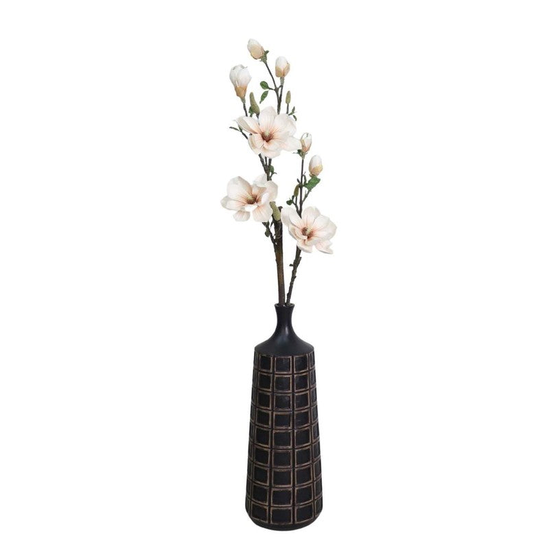 Artificial Magnolia Flower Stick With Lasting Charm - White media 5