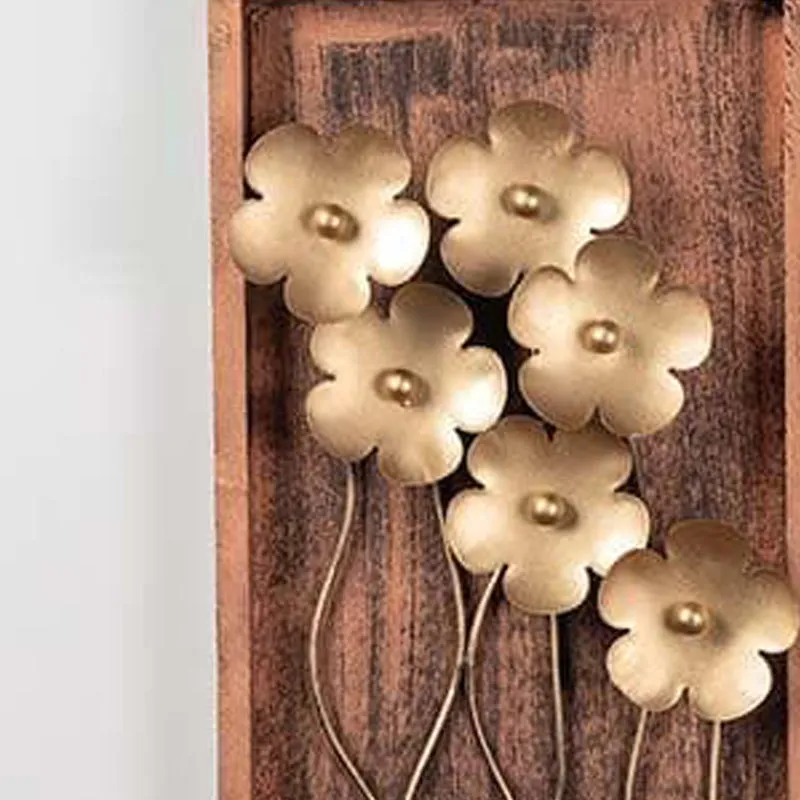 Metallic Bouquet Metal Wall Accent media 4
