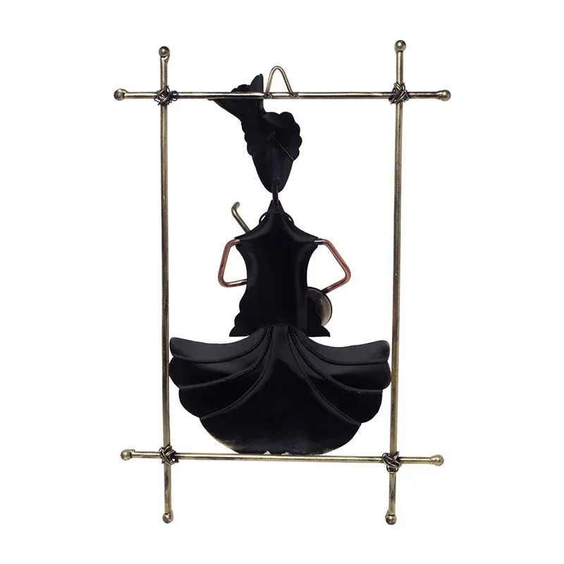 Veena Vahini Handcrafted Metal Wall Accent media 4