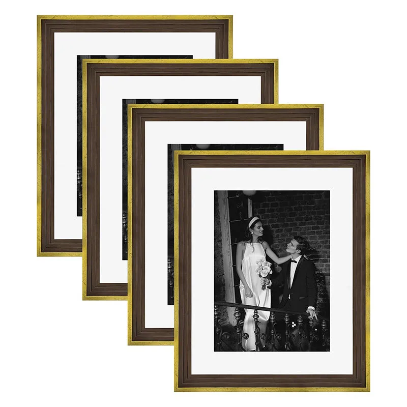 Treega Nuvo Photo Frame (Gold) - Set Of Four media 5