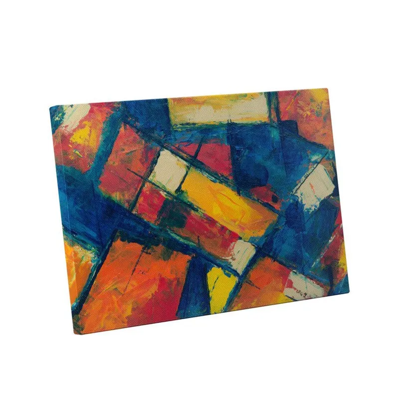 Mystic Abstract Canvas Painting - Black Frame media 6