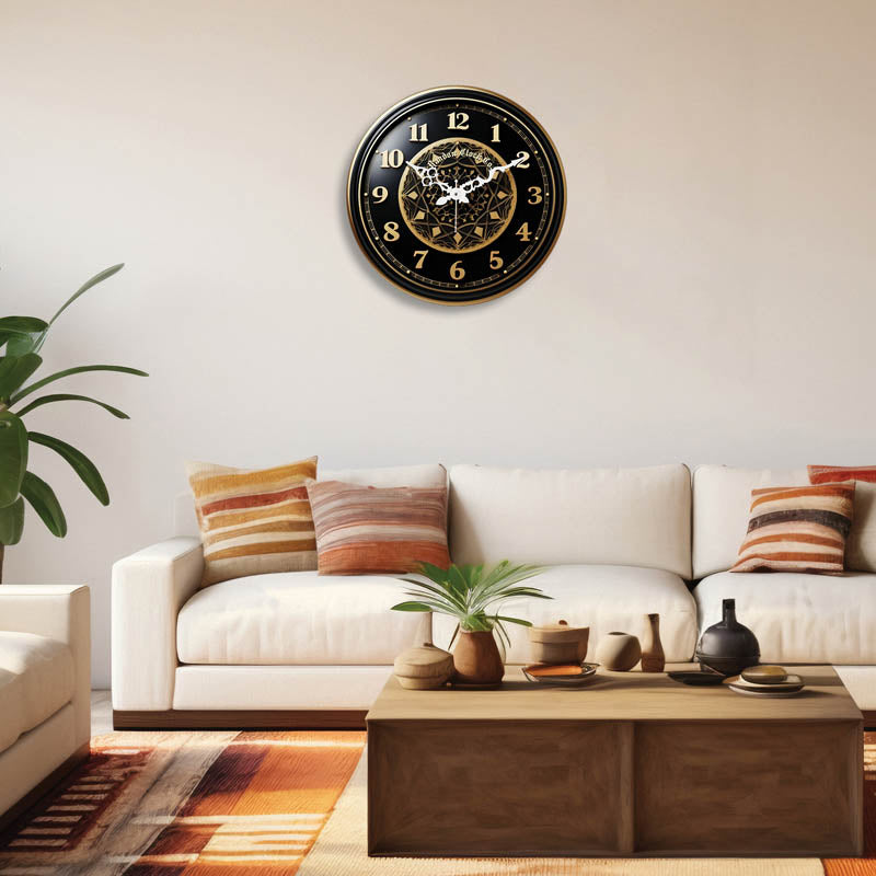 Amiri 3D Printed MDF Wall Clock media 3