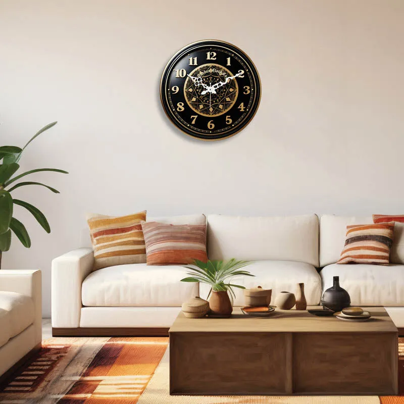 Amiri 3D Printed MDF Wall Clock media 3