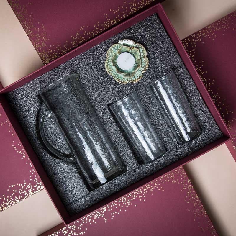 Glintastic Jug & Glass Gift Box - Set Of Four media 3