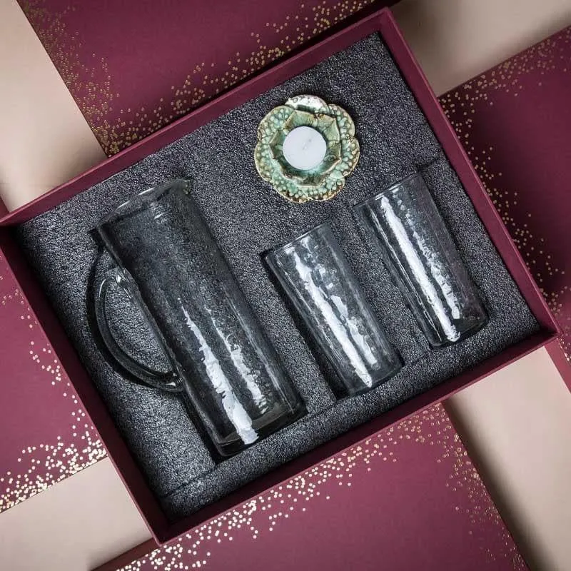 Glintastic Jug & Glass Gift Box - Set Of Four media 3