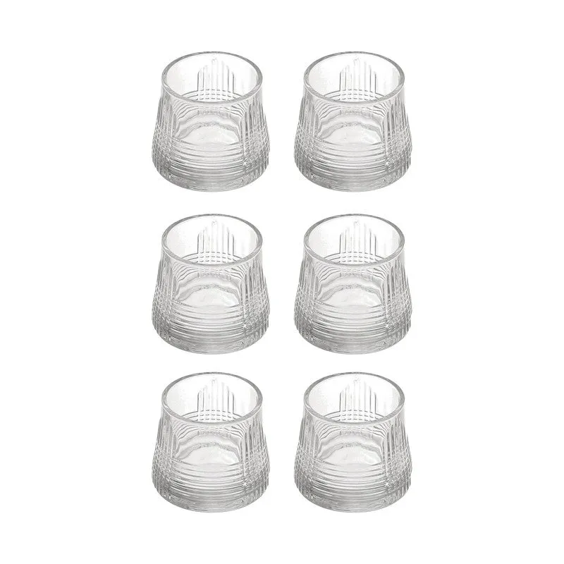 SpinDram Whiskey Glasses (170 mL Each) - Set Of Six media 4