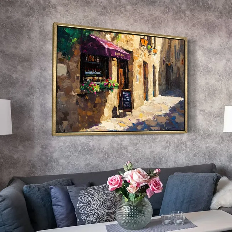 Tuscan Light Canvas Wall Painting With Frame media 6