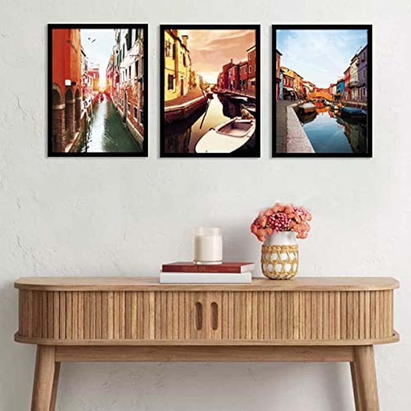 Its Venice Canvas Wall Art - Set Of Three media 5