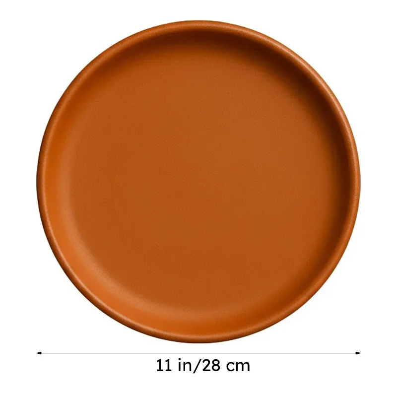 Terrya Handcrafted Terracotta Wall Plate - Set Of Nine media 7