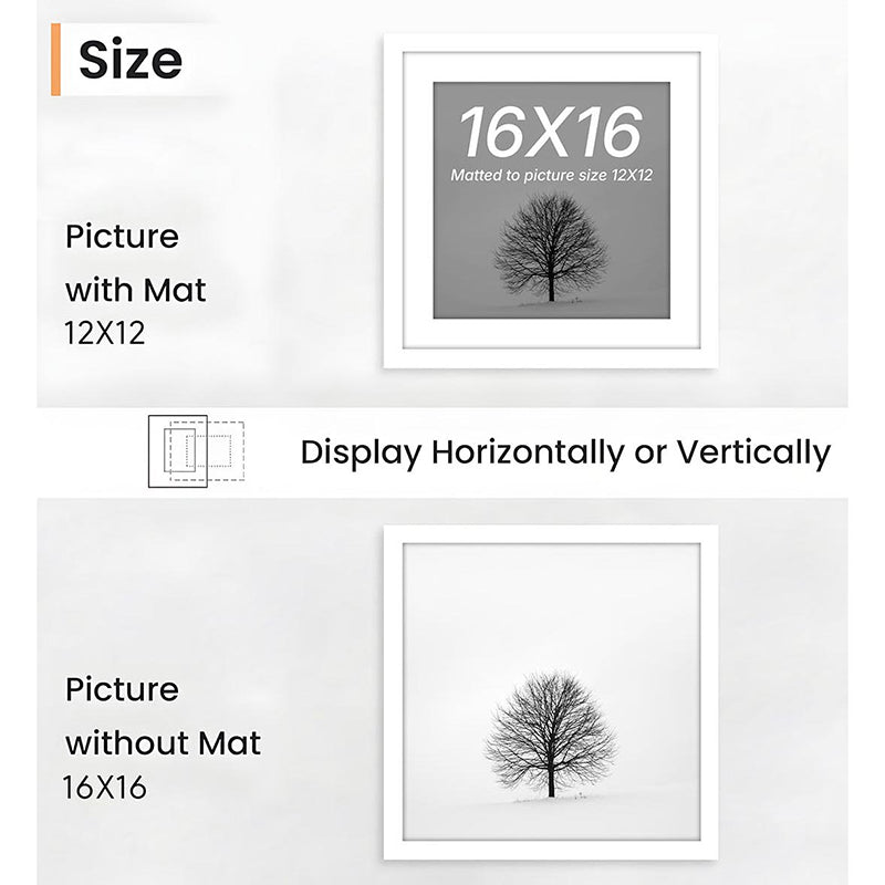 Naia Photo Frame (White) - Set Of Four media 7
