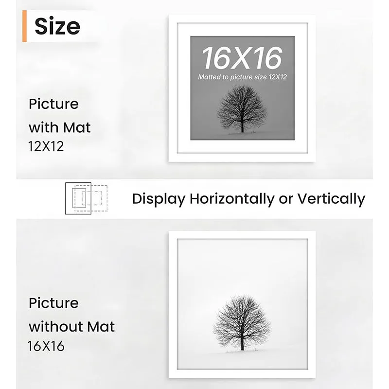 Naia Photo Frame (White) - Set Of Four media 7
