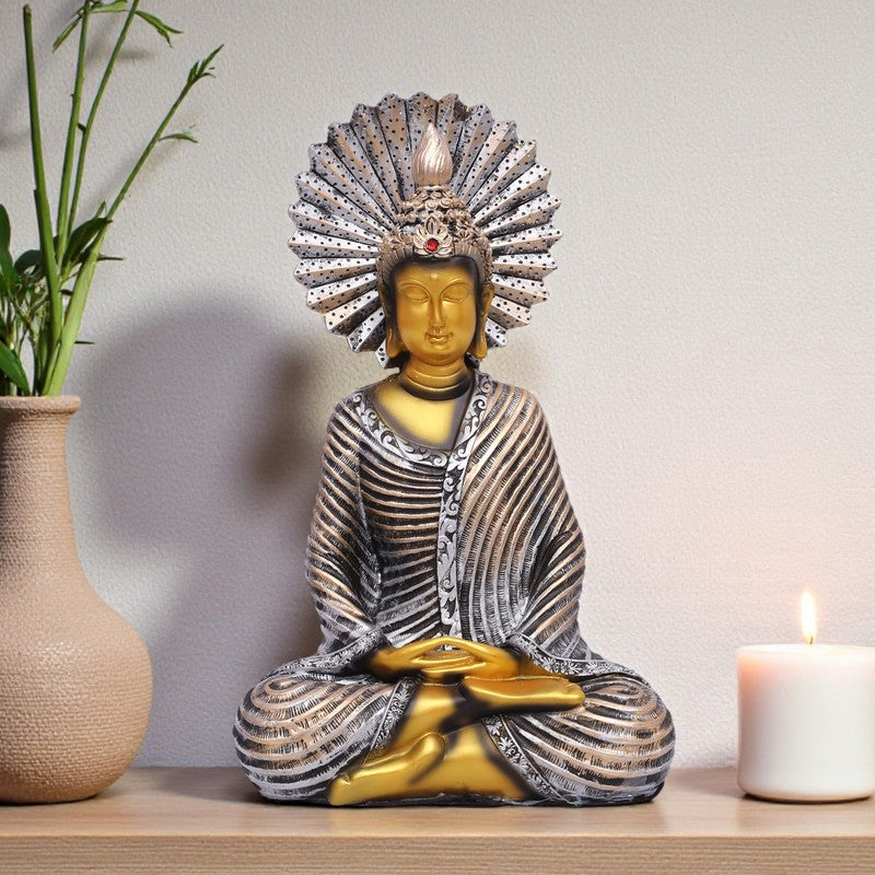 Harmoni Buddha Polyresin Idol