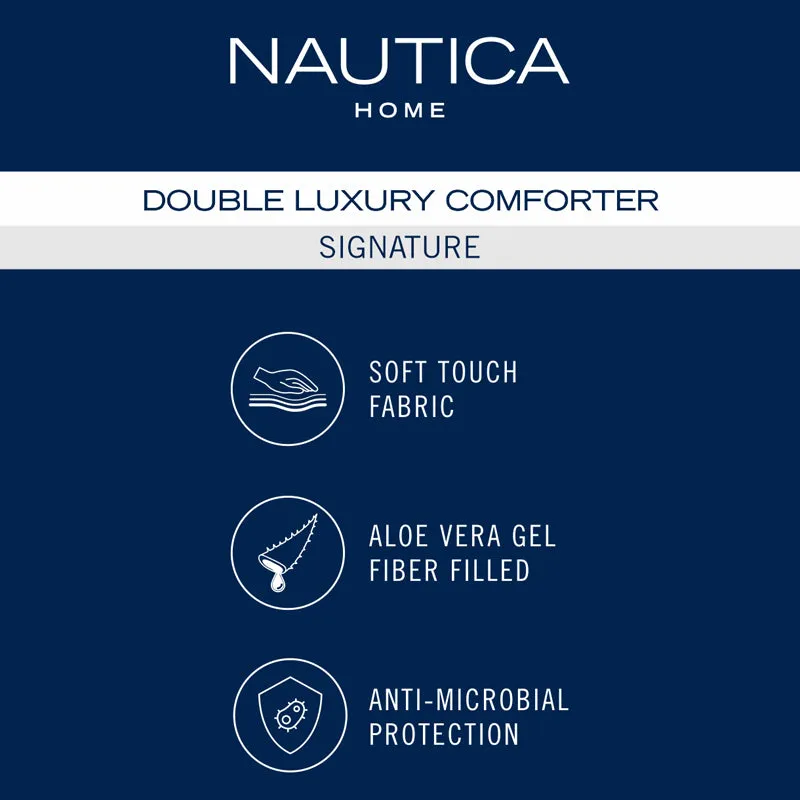 Nautica Ciel Luxe Comforter (Light Brown) - 110 GSM media 6