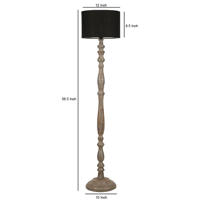 Hewn Floor Lamp - Black media 5