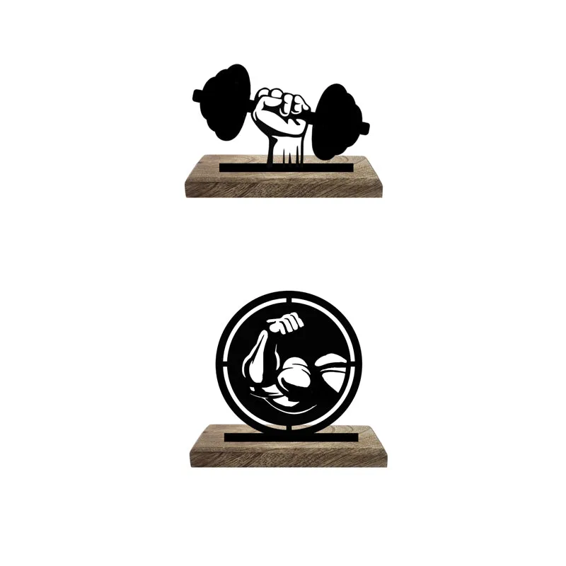 Gym For Life Showpiece - Set Of Two media 6