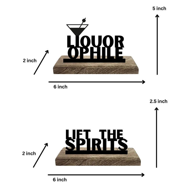 Liquorophile Showpiece - Set Of Two media 5