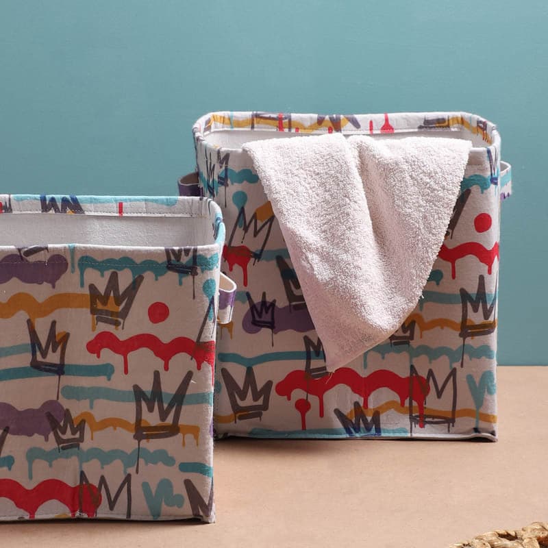 BlissBin Laundry Storage - Set Of Two media 5
