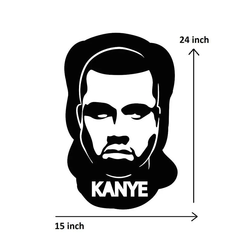 Kanye West Black Iron Wall Accent media 5