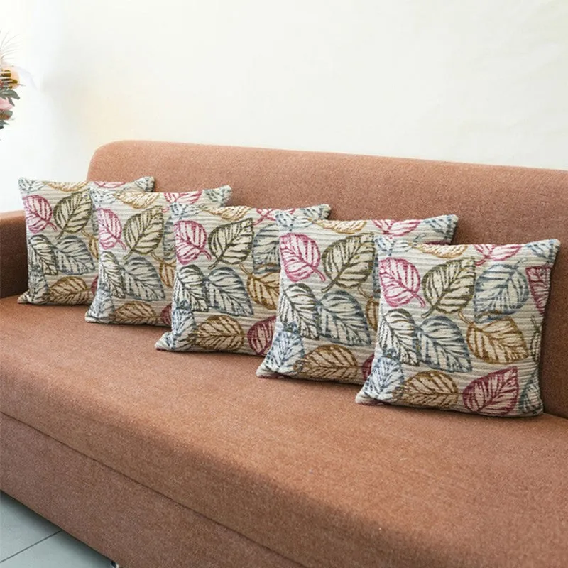 EdenPetals Cushion Covers (Purple, Yellow) - Set Of Five media 4