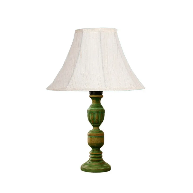Arvello Aerin Wooden Table Lamp - OffWhite media 5
