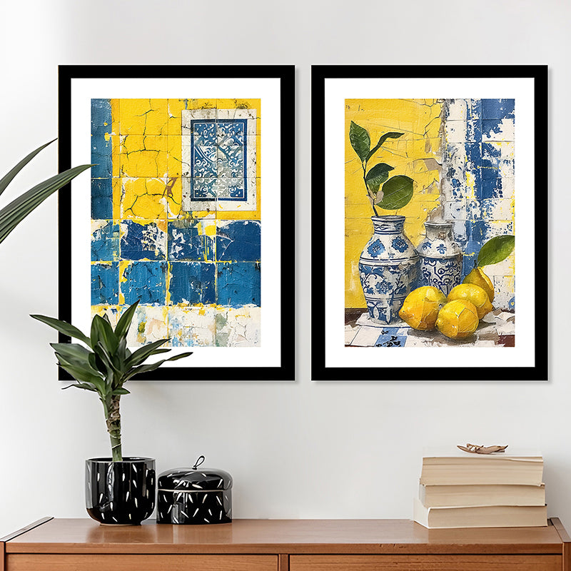 Limoncello Italia Wall Art With Frame - Set Of Two media 4