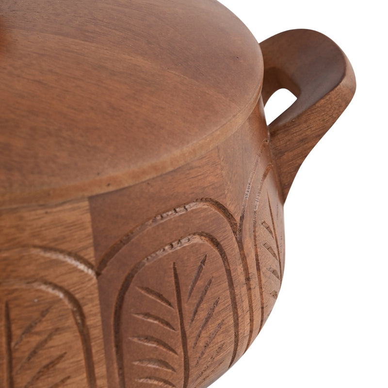 Roti Rasoi Handcrafted Wood Roti Box media 9