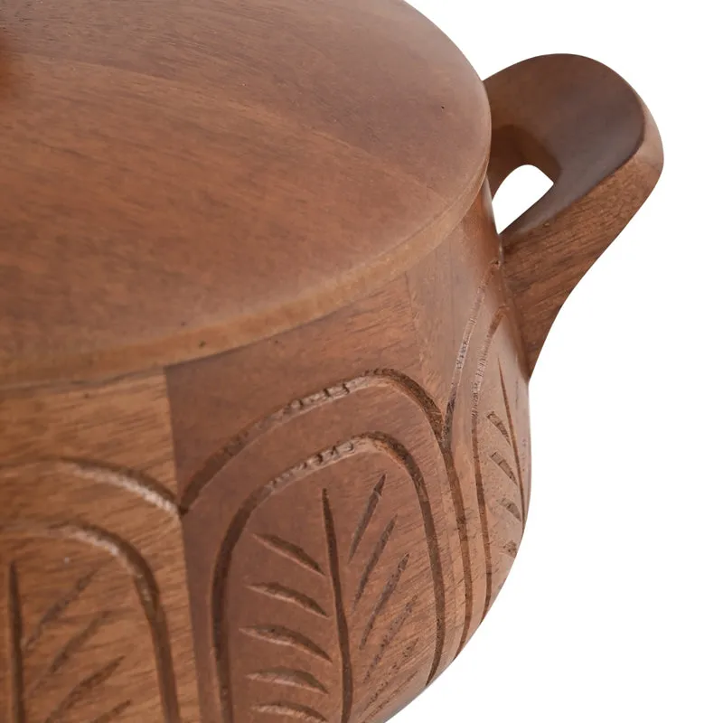 Roti Rasoi Handcrafted Wood Roti Box - 9
