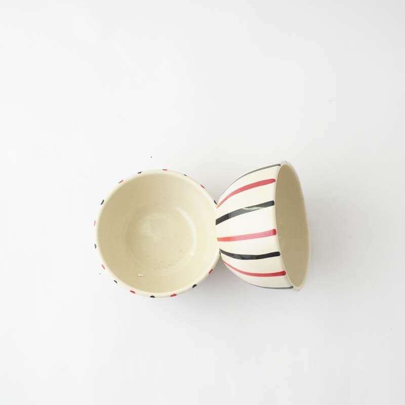 Colorful Striped Squad Bowls - Set Of Two media 4