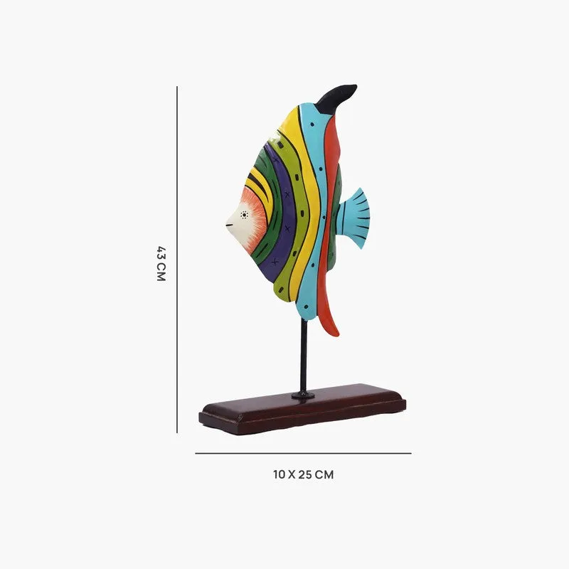 Fishy Fiesta Metal Showpiece media 6