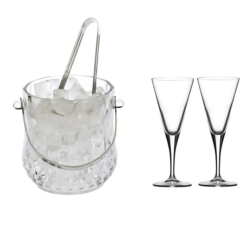Holt 1000 MLIce Bucket With 150 ML Glass - Four Piece Set media 1